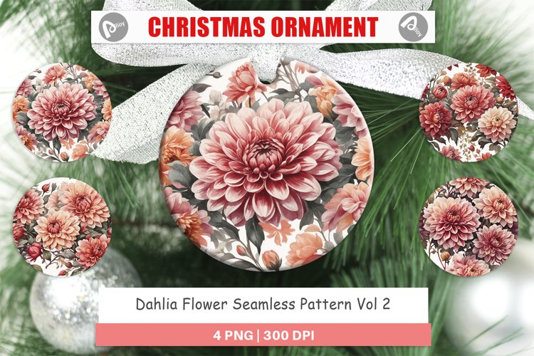 Christmas Ornamen Dahlia Patterns