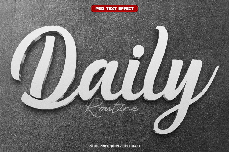 Glossy Text Effect Image 9