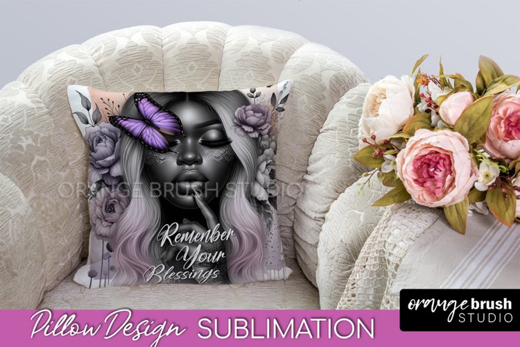 Daily Affirmations Pillow Cover - Pillow Case Sublimation