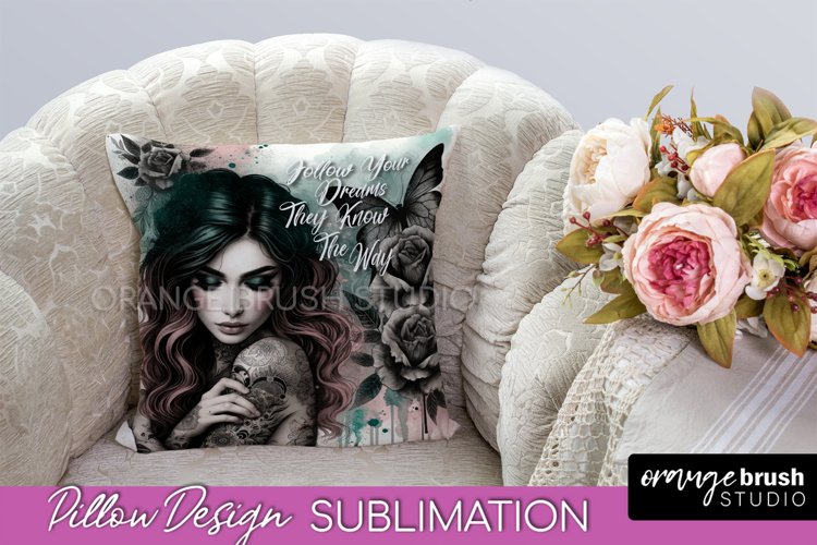 Daily Affirmations Pillow Cover - Pillow Case Sublimation