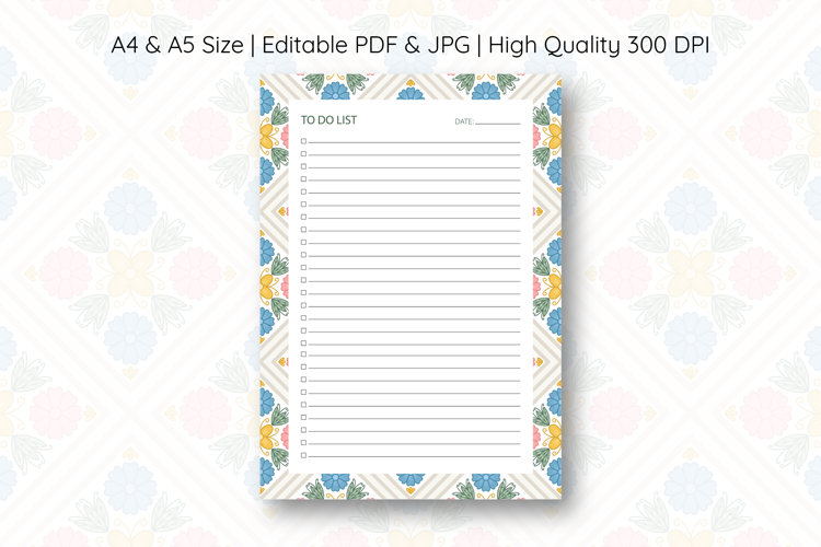 To Do List Template Printable Image 19