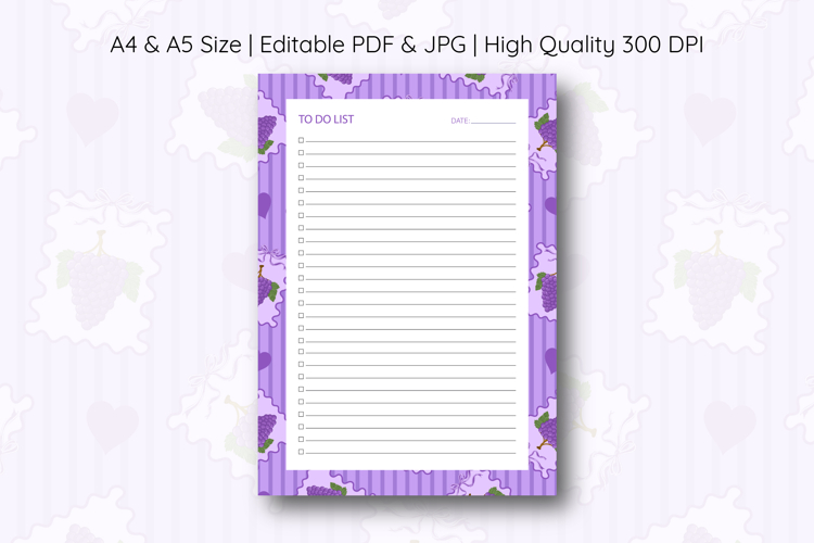 To Do List Template Printable Image 8