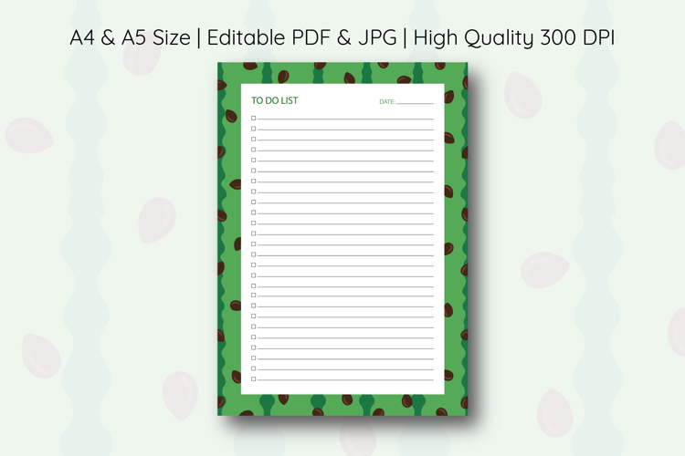 Watermelon To Do List Template | To do list