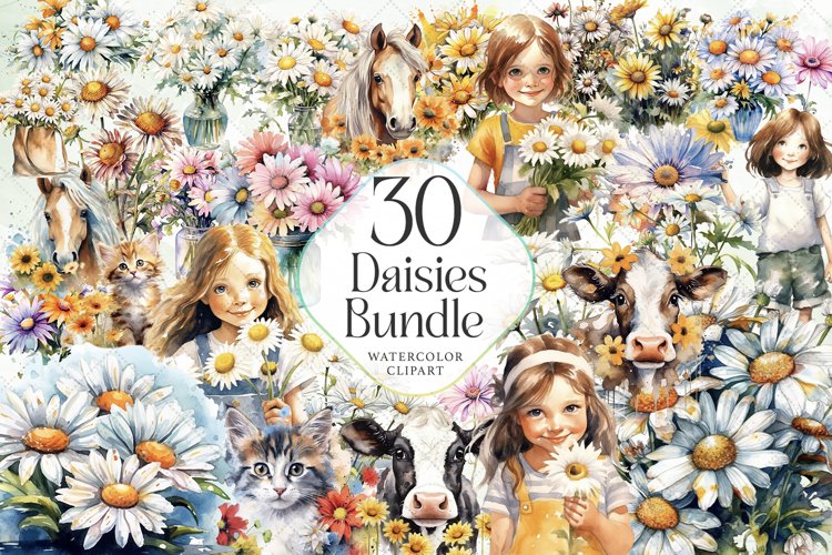 Daisies Clipart