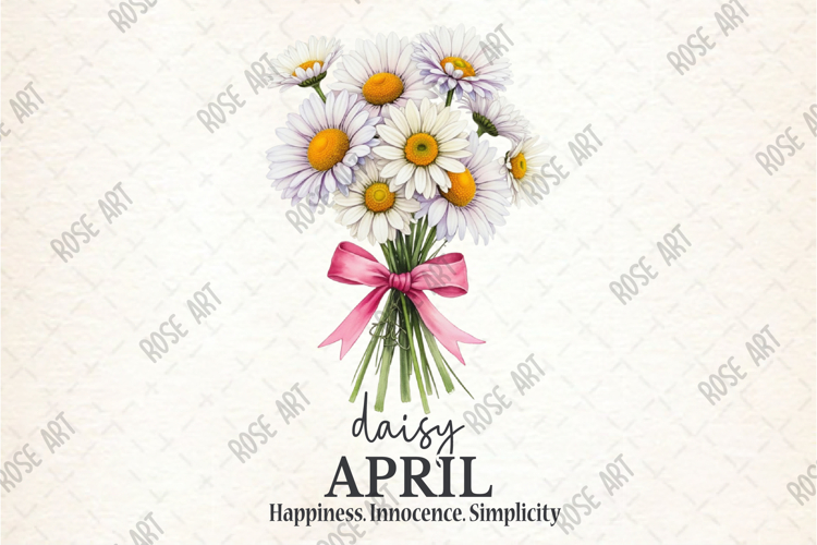 Daisy April Happiness Innocence Simplicity PNG