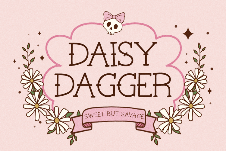 Daisy Dagger Serif example image 1