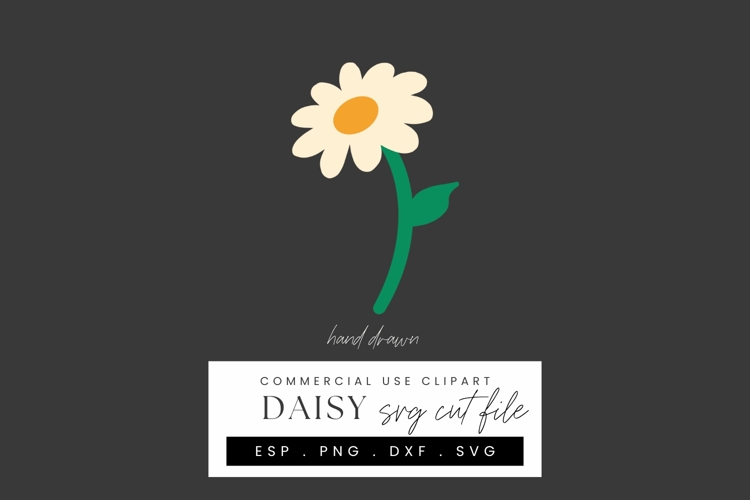 Daisy Papercraft SVG Cut File, Layered Paper Craft Flower
