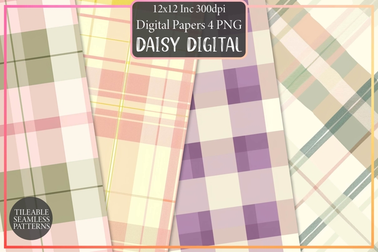Daisy Digital Paper Set