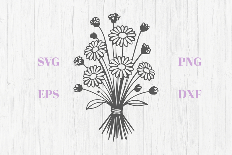 Wild flowers SVG