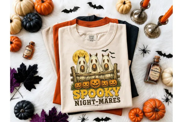 Spooky Night-Mares Halloween Horse PNG