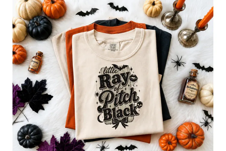 Little Ray of Pitch Black PNG Shirt