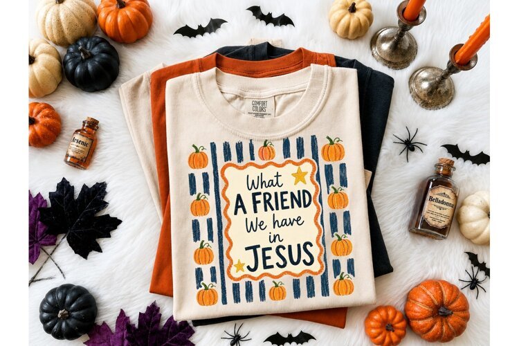 What A Friend We Have In Jesus PNG Tee example image 1