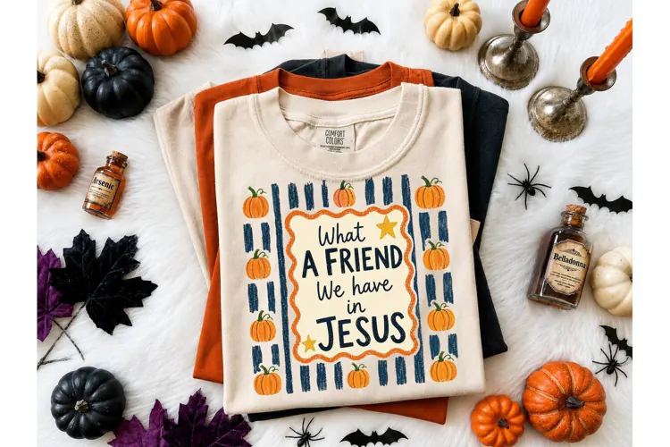 What A Friend We Have In Jesus PNG Tee
