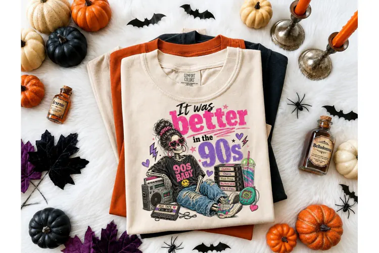 It Was Better in the 90s PNG Shirt Desig-It Was Better in th