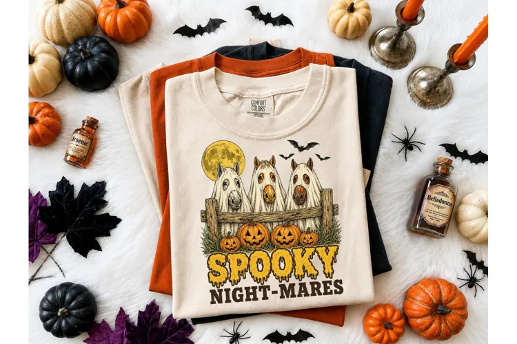 Spooky Night-Mares Halloween Horse PNG