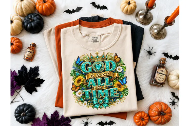 God Is Good All The Time PNG Tee