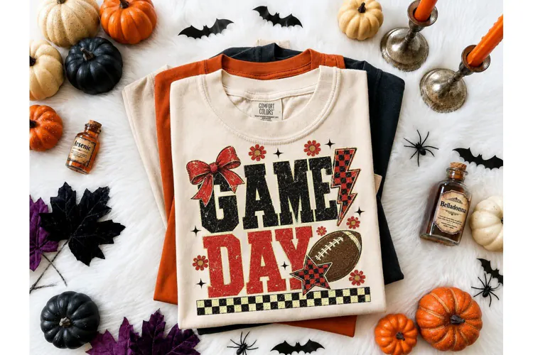 Game Day Football PNG Shirt Design