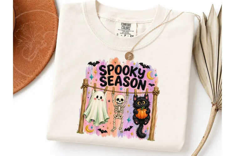 Spooky Season Halloween PNG Shirt