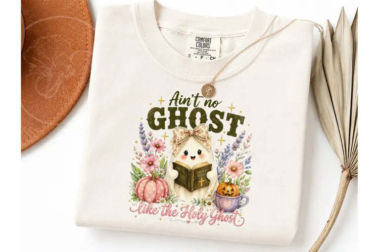 Ain't No Ghost Holy Ghost PNG Tee