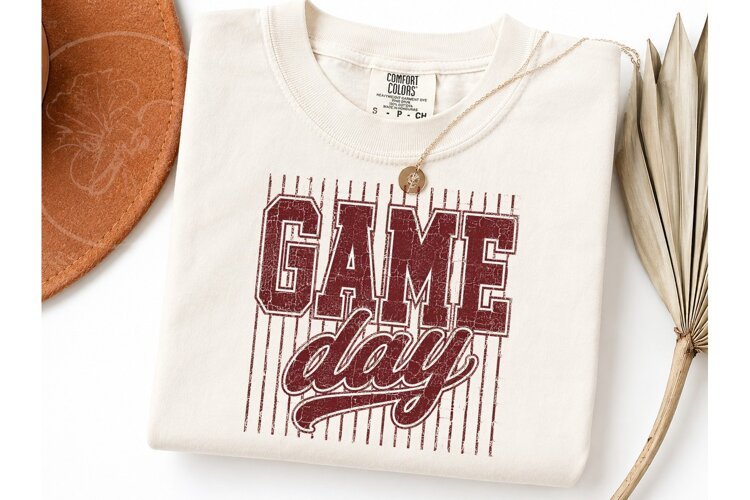 Game Day Fall Halloween PNG Shirt Design example image 1