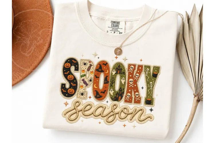 Spooky Season Halloween PNG Shirt Design