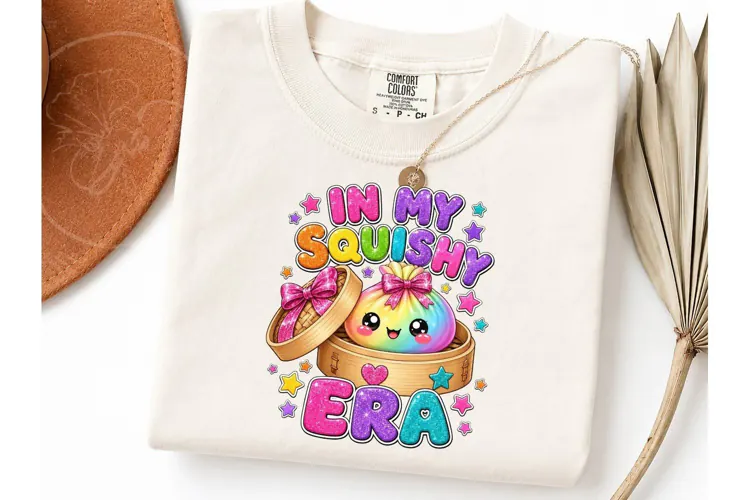 In My Squishy Era Dumpling PNG Tee