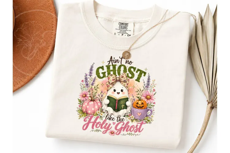 Ain't No Ghost Holy Ghost PNG Tee