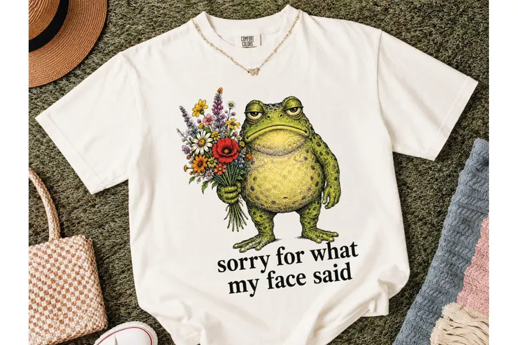 Sorry For What My Face Said Frog PNG-Sorry For What My Face