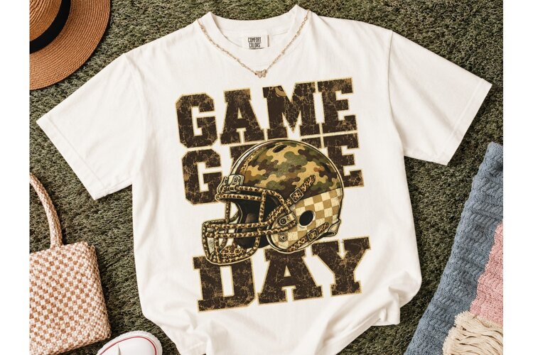 Game Day Football Helmet PNG Sublimation example image 1