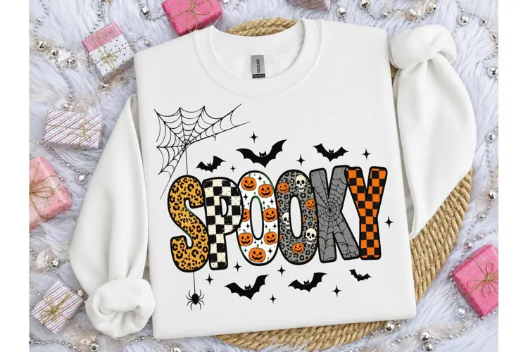 Spooky Halloween PNG Sublimation Tee
