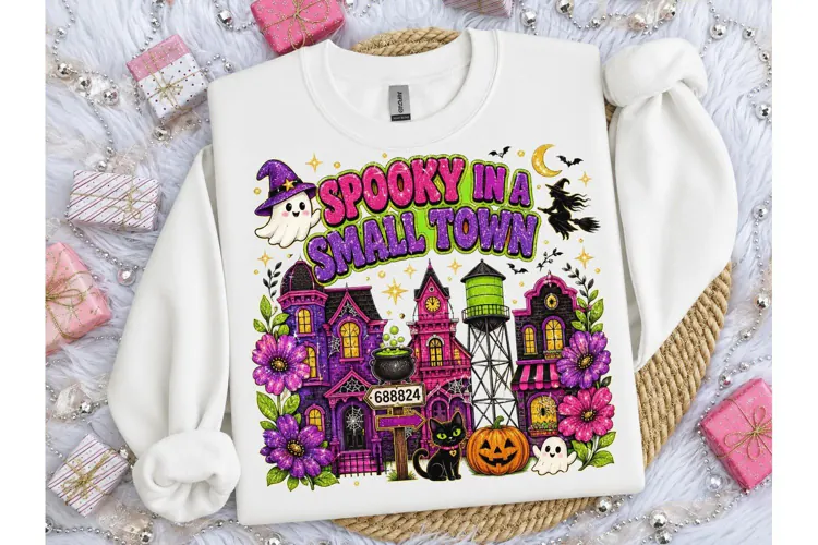Spooky In A Small Town Halloween PNG-Spooky In A Small Town