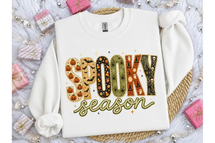 Spooky Season Halloween PNG Tee Design