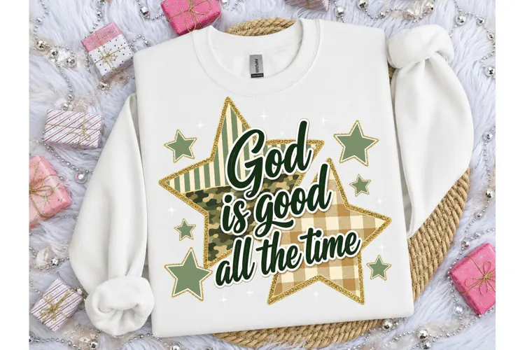 God Is Good All The Time PNG Shirt