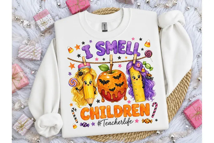 I Smell Children Halloween Teacher PNG