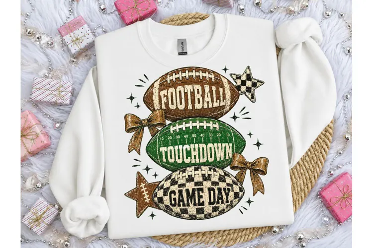Football Touchdown Game Day PNG Shirt