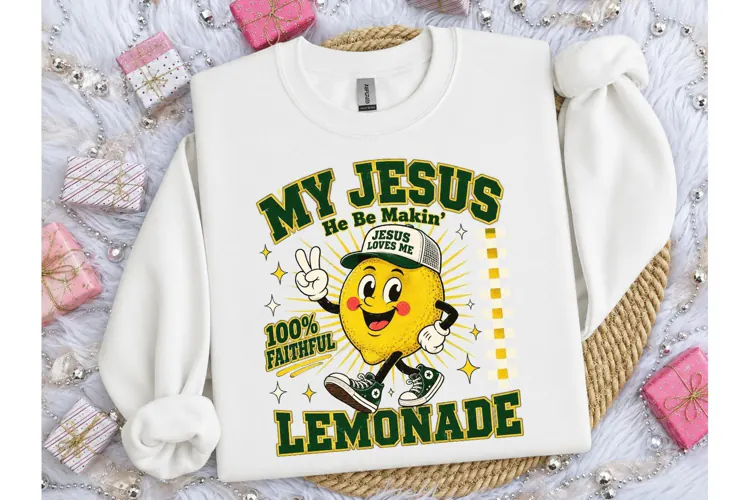 My Jesus Lemonade Lemon PNG Tee Design