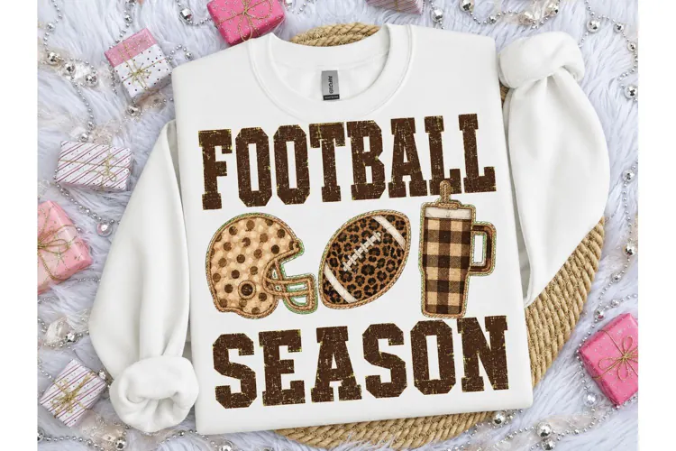 Football Season PNG Sublimation Tee Desi