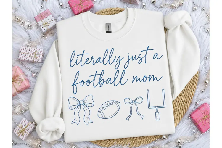 Football Mom PNG Sublimation Shirt Desig
