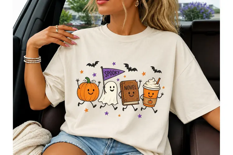 Spooky Season Halloween PNG Tee Design-Spooky Season Hallowe