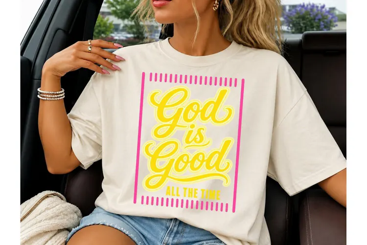 God Is Good All The Time PNG Tee