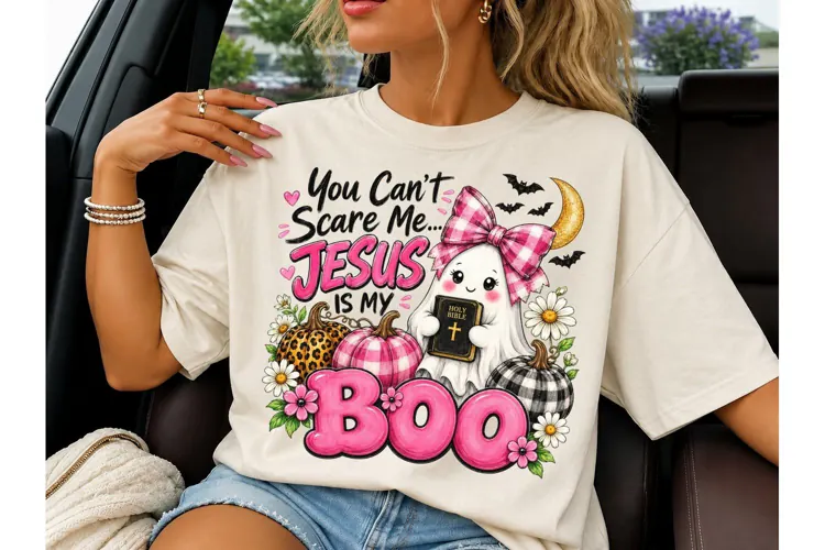 Jesus Is My Boo Halloween PNG Shirt