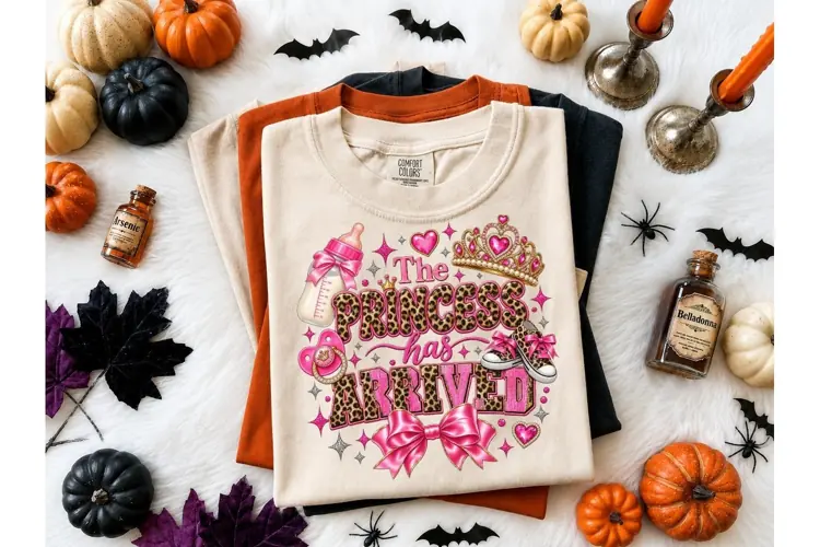 The Princess Has Arrived PNG Tee Design