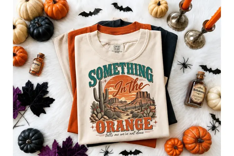 Something In The Orange PNG Tee Design