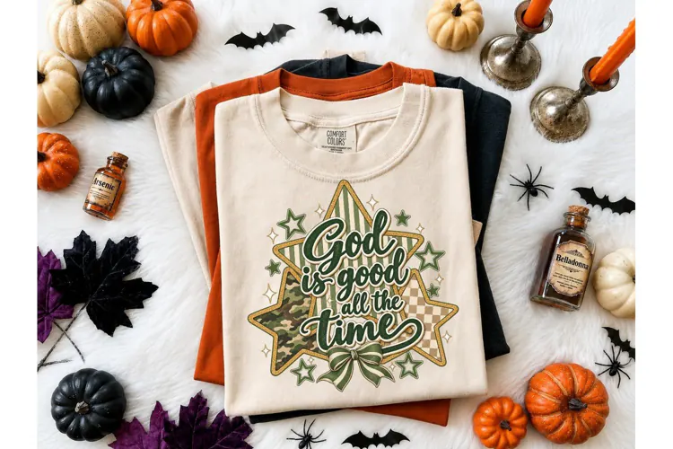 God Is Good All The Time PNG Tee
