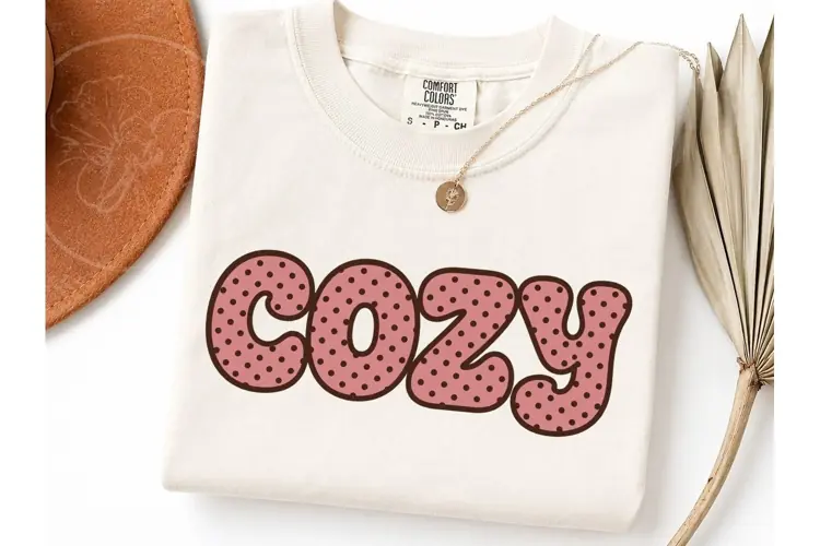 Cozy Fall Halloween PNG Shirt Design