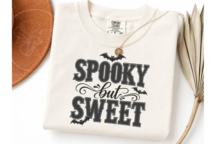 Spooky But Sweet Halloween PNG Tee