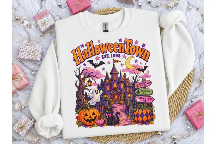 Halloweentown EST 1998 PNG Shirt Design