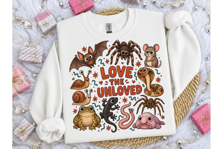 Love The Unloved Weird Animals PNG Tee
