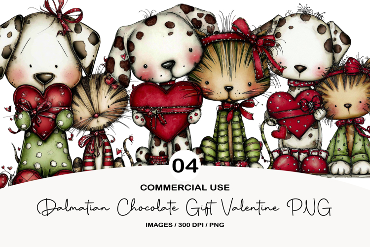 Dalmatian Clipart Image 16