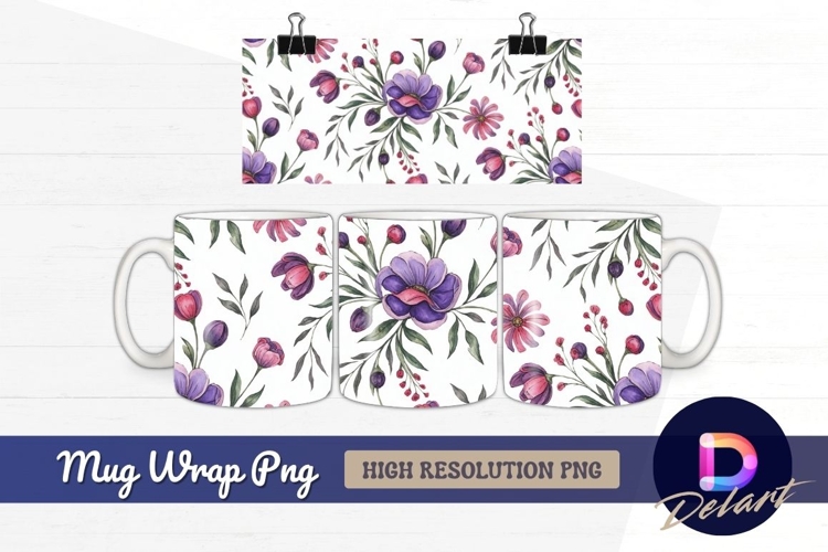 Watercolor Flowers Image 16